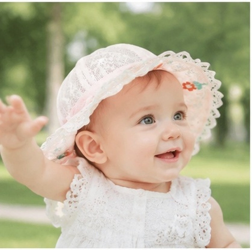 Baby Girl Summer Breathable Me - огляд і ціна Sun Hat Wide Brim