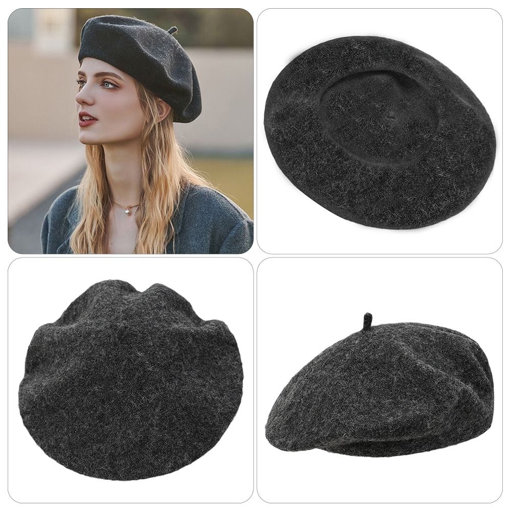 Fashion Warm Winter Wool Beret - огляд і ціна Beret French Wool